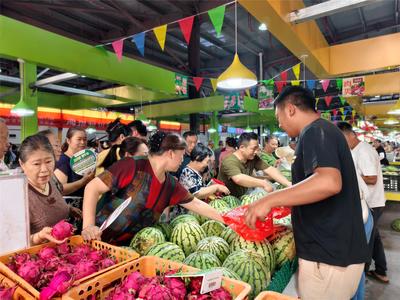 金潼农贸市场盛大开业 现代化“菜篮子”新标杆，重塑产品流通服务新体验